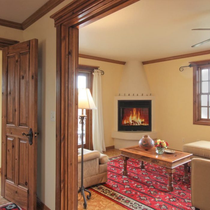 View of living room from hallway