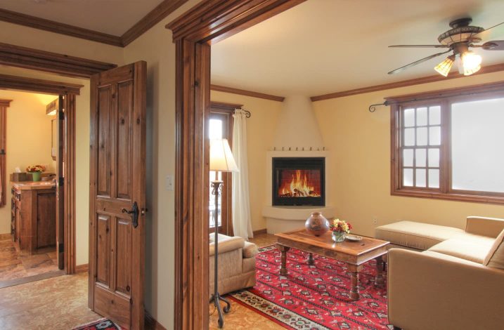 View of living room from hallway