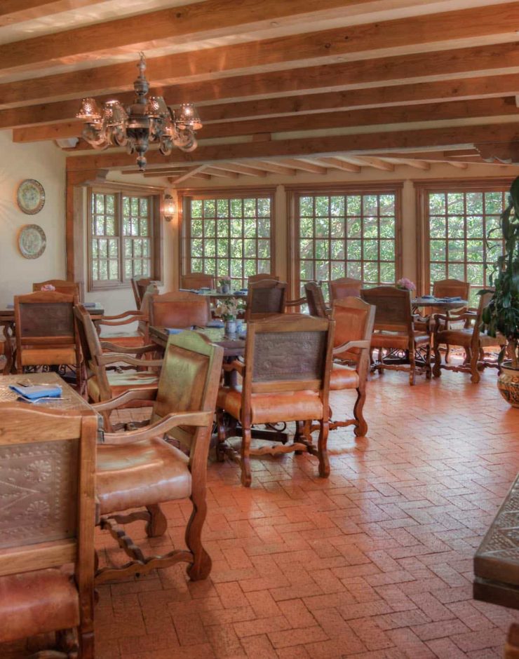 Blue Lake Ranch dining area