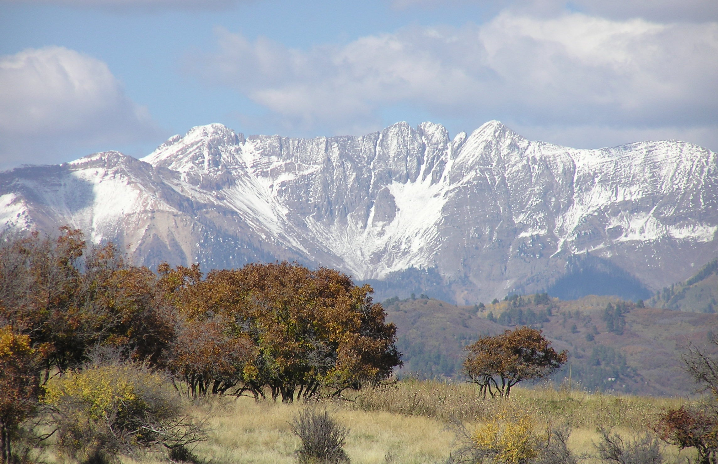 View of La Plata Mountains 