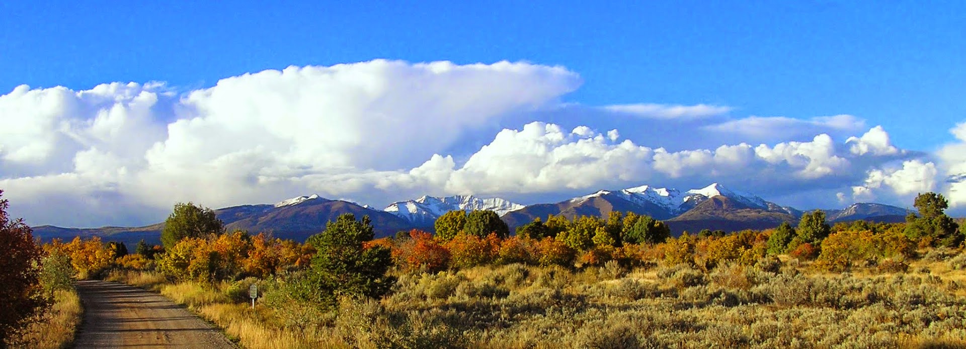 View of La Plata Mountains from Sunet Casita