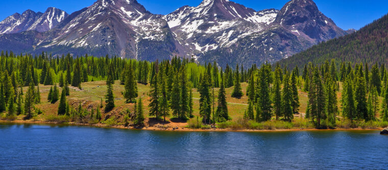 Beautiful Molas Lake area, where you'll find some of the top things to do in Durango CO